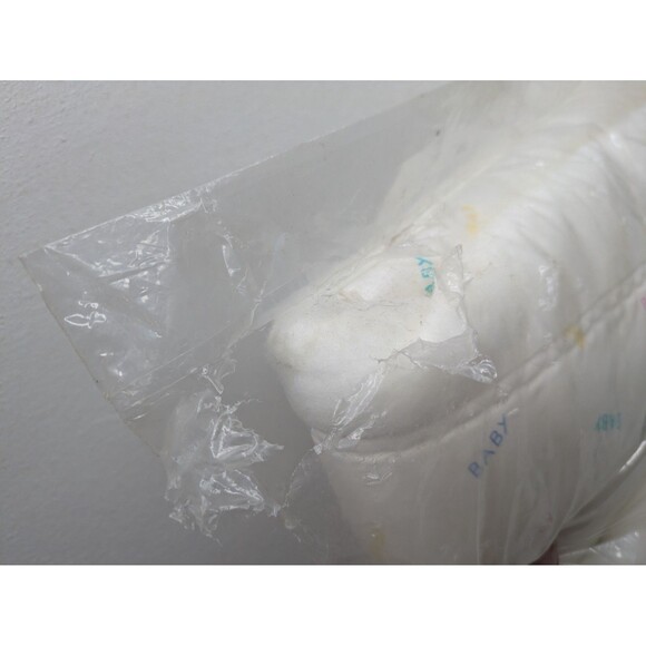 Quiltex Bear Balloon Baby Blanket Soft Acrylic Satin Trim NWT Vintage NEW - Picture 8 of 9